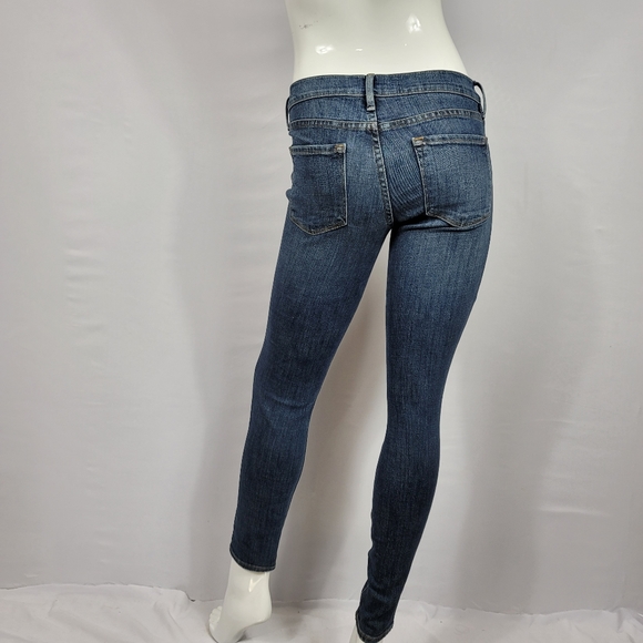 FRAME Jeans Le Skinny De Jeanne in Seville Sz 27 - Picture 6 of 8